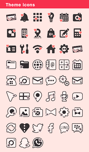 Nostalgic Wallpaper Sweet Music Theme Screenshot 3
