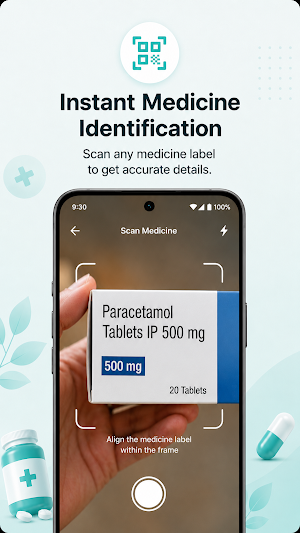Medicine Scanner - MediHelp Screenshot 1