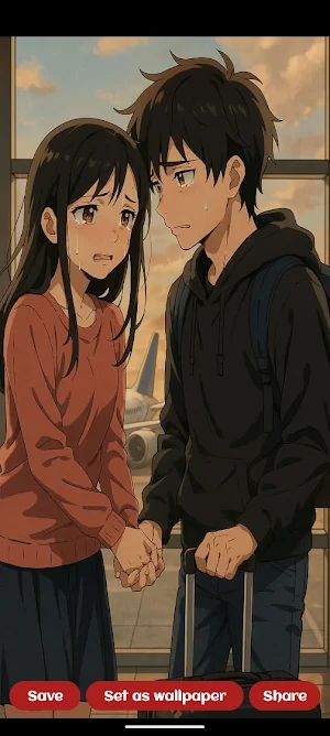Anime Couple Wallpaper Screenshot 0