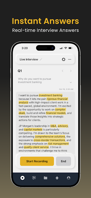 Interview Pilot: AI Copilot Screenshot 1