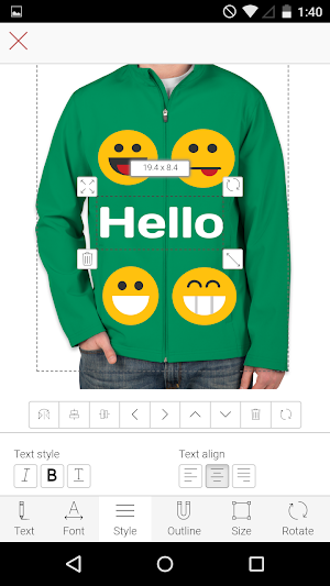 Jacket Designer Screenshot 1