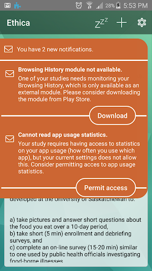 App Usage Data Source Screenshot 0