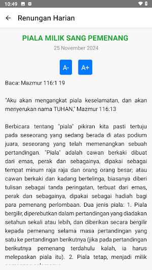 Renungan Harian Kristen Screenshot 2