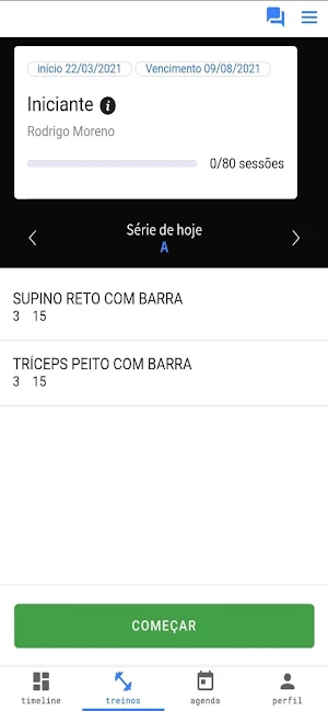 Ação Fitness Academia Screenshot 1