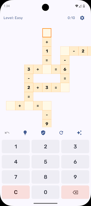 Math Grid: Puzzle Challenge Screenshot 1