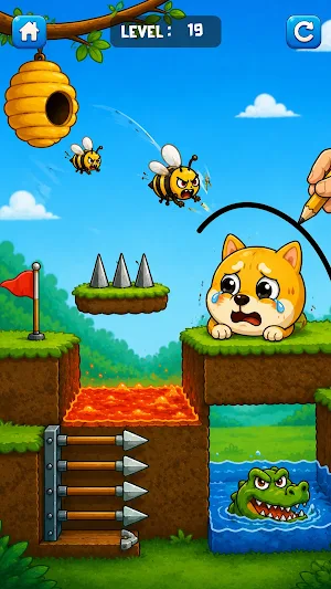 Draw to Rescue Dog Screenshot 3