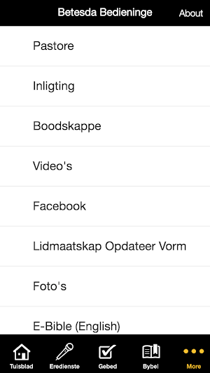 Betesda Bedieninge Screenshot 3