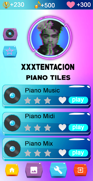 XxxTentacion Piano - Tiles Screenshot 0
