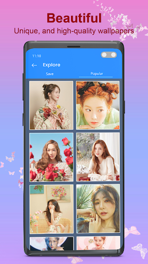 Kpop SNSD Wallpaper Design Screenshot 1