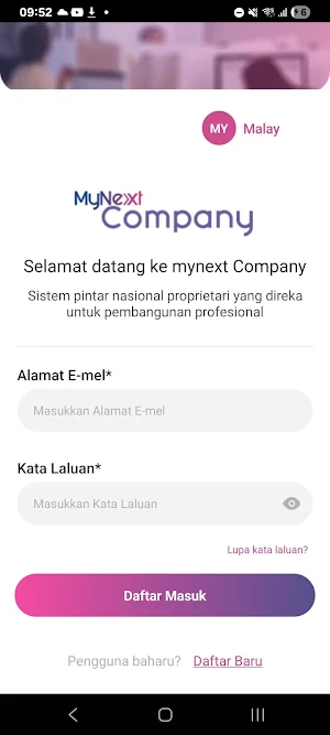 MyNext Company Screenshot 1