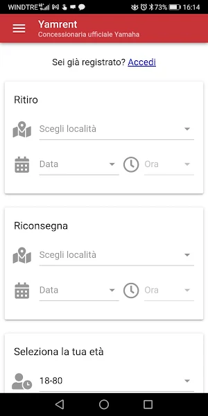 Yamrent Screenshot 1