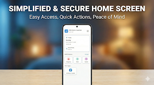 Safe Home Launcher for Seniors Screenshot 0