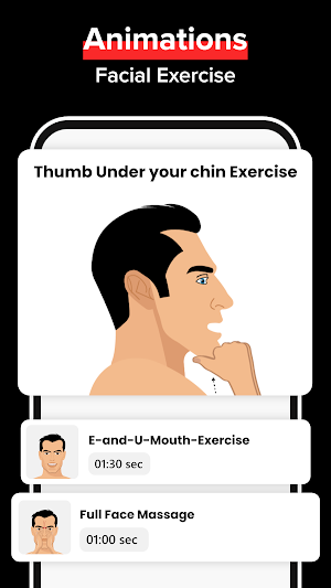 Jawline Exercises: Face Yoga Screenshot 2