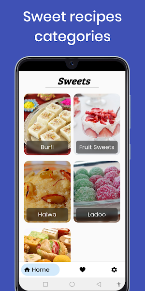 Sweets Recipes Screenshot 0