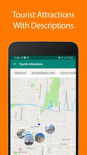 Kyrgyzstan Offline Map and Travel Guide Screenshot 0