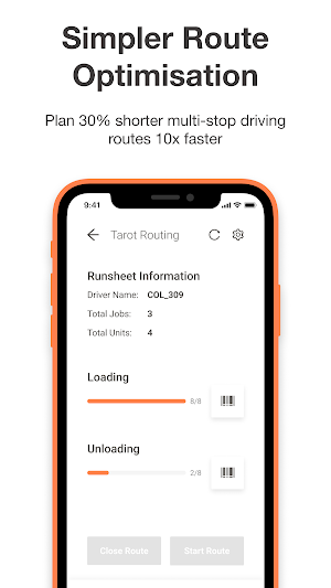 Tarot Routing Driver Screenshot 0