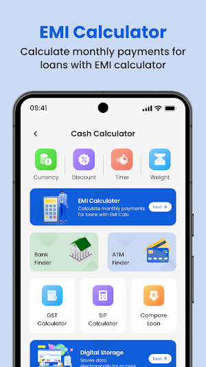 Aadhar Me EMI Loan Calculator Screenshot 0