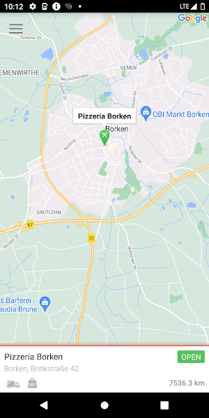 Pizzeria Borken Screenshot 1