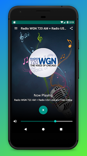 WGN Radio 720 AM USA Online Screenshot 0