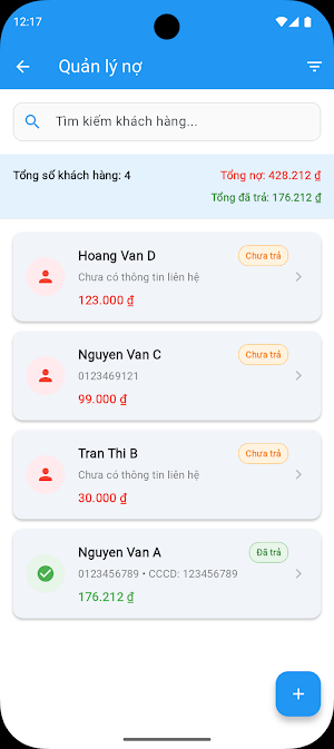 Vshoo - Sổ Thống Kê Screenshot 2