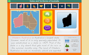 Montessori Geography - Australia Screenshot 1
