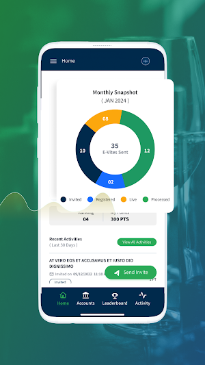 Fintech E-Vite Screenshot 0