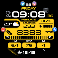 OMG 193 Digital Watch Face