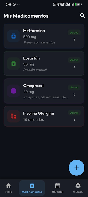 Mi Medicina app Screenshot 0