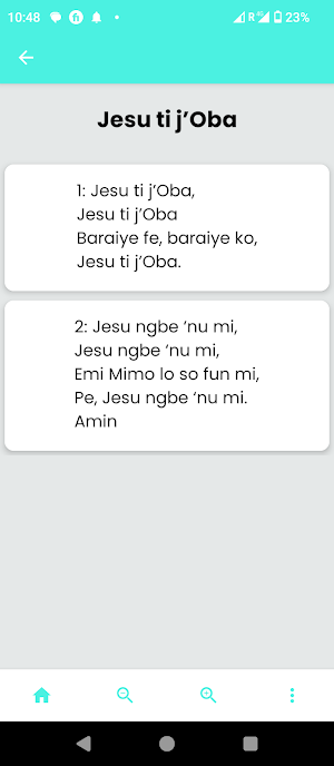 CCC Hymn Book Offline Screenshot 2