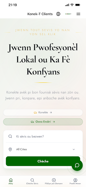 Konek-T Clients Screenshot 0