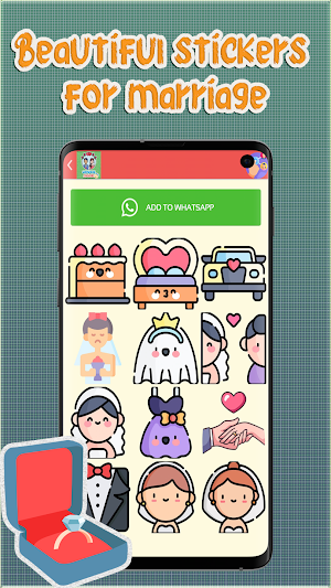 Wedding Stickers For Whatsapp Screenshot 1