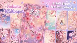 Sakura wallpapers for Girls Screenshot 0