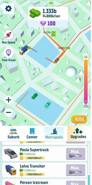 Idle Carsharing Screenshot 3