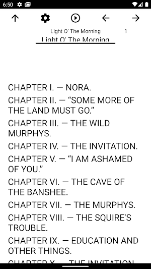 Book, Light O' The Morning Screenshot 0