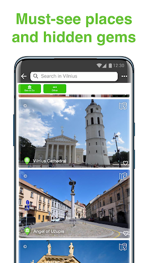Vilnius SmartGuide - Audio Guide & Offline Maps Screenshot 2