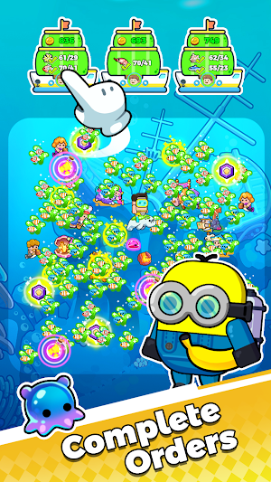 Pocket Diver: Fishing Game Screenshot 3