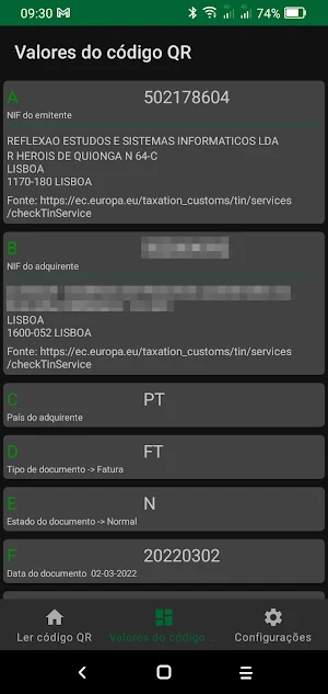 PChouse invoice QR code Screenshot 3