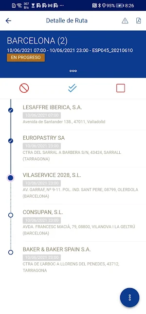 Lesaffre Track Screenshot 1
