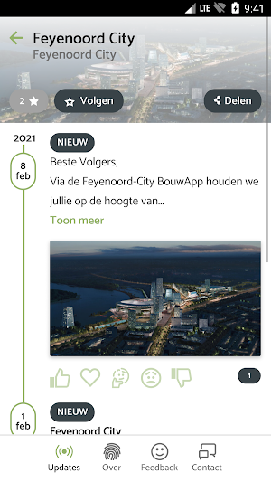 FeyenoordCity BouwApp Screenshot 2