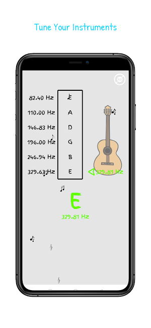 Guitar Tuner Screenshot 1