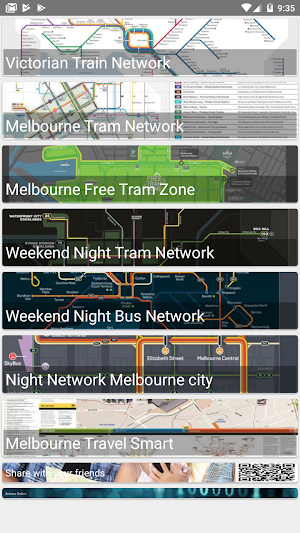 Melbourne Metro Train Bus Map Screenshot 0