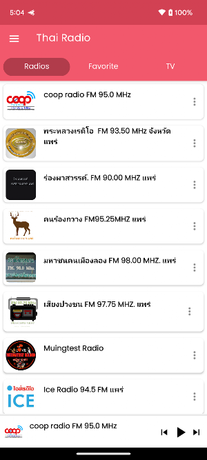 Thai Radio Screenshot 0