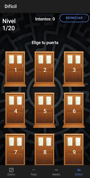 Laberinto de puertas Screenshot 2