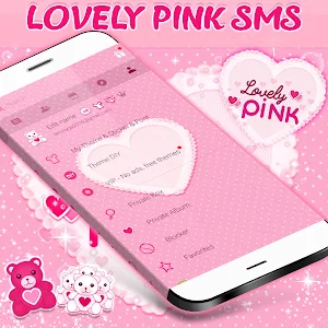 Pink SMS Themes screenshot 4