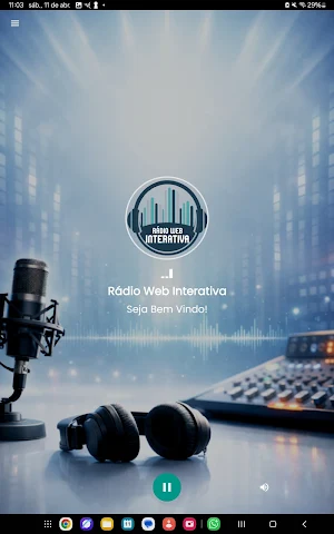 Rádio Web Interativa Screenshot 1