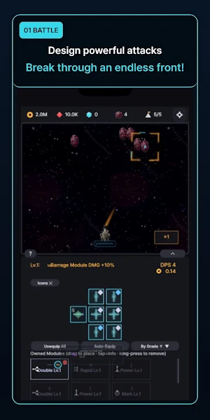Reborn Starship Idle Screenshot 0