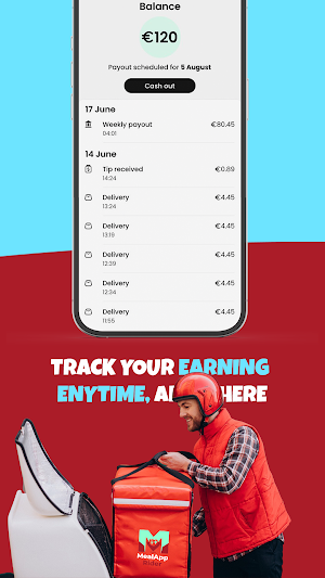 MealApp Rider Screenshot 3