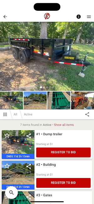 Royston Auction Company Screenshot 1