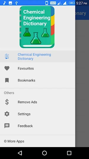 Chemical Engineering Dictionary Screenshot 0