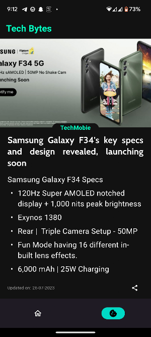 TechMobie Screenshot 1